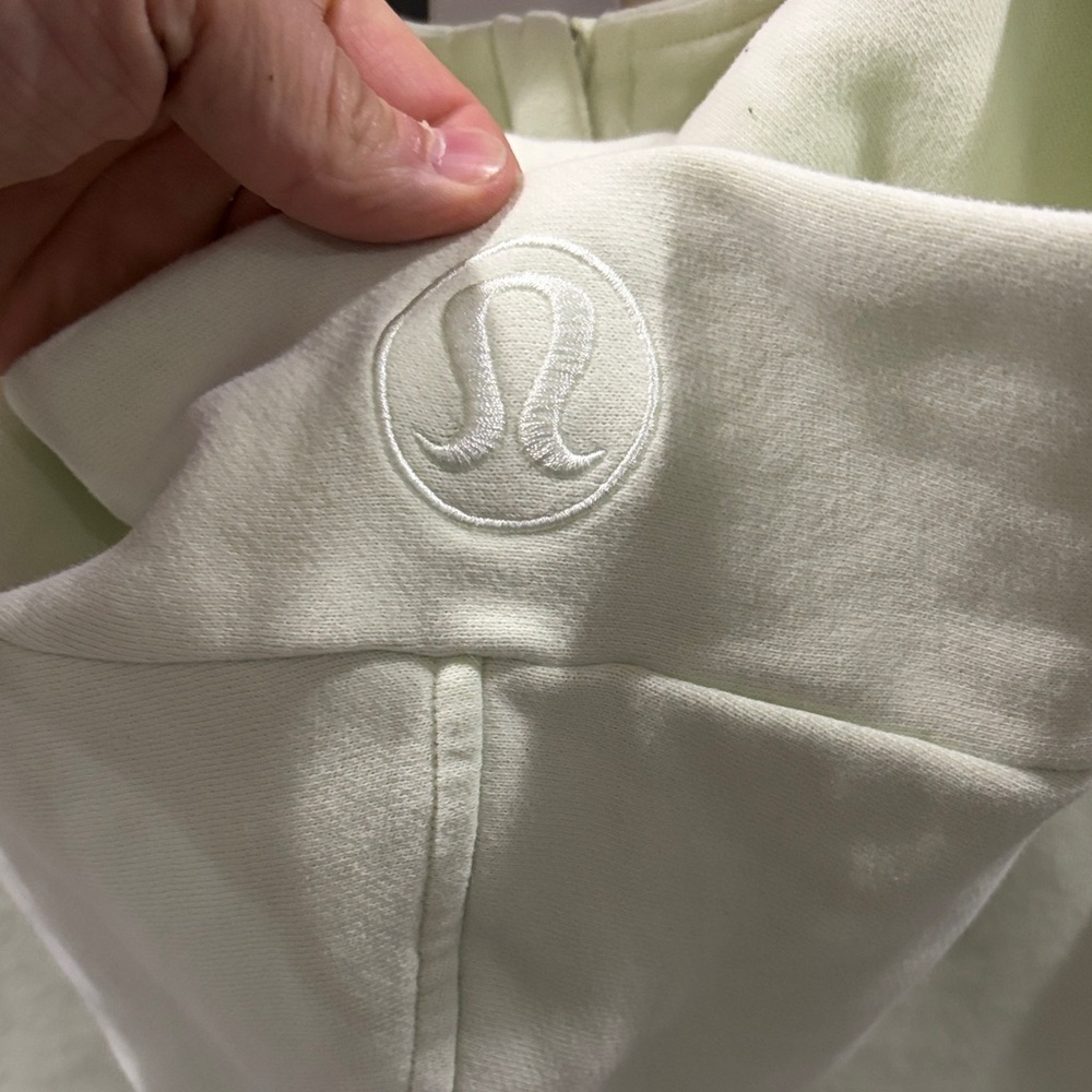 lululemon athletica Pale Green Half-Zip Hoodie - Picture 3 of 4